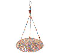 Veemoon Bearded Dragon Hammock Reptile Swing Hanging Bed Lizard Colorful Orange Reptile Pet Supplies Small Animal Hammock for Terrarium Habitat