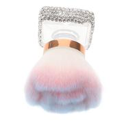 Veemoon Beauty Makeup Brushes Powder Foundation Brush for Manicure Dust Removal Nail Art Cleaner for Nails Powder Application and Cleanup