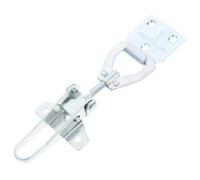 Veemoon Beehive Connector Latch with Galvanized Steel Construction for Easy and Quick Connection, Silver Toolbox Latch Suitable for Shops and Offices, Sturdy and Simple Design