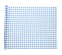 Veemoon Beeswax Food Wraps Blue Checkered Roll Set, Reusable Kitchen Essentials, Oil-proof Food Wrapping Paper for Sandwiches, French Fries, Cakes, Portable Preservation Wrap