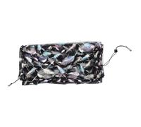 Veemoon Bird Cage Cover Mesh Net with Elastic Cord, Splash-proof Black Gauze Birdcage Protector for Songbird Parrot Budgie, Fits Circumference 150-300cm, Height 40cm, Birdcage Accessories