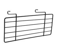 Veemoon Bird Cage Rack 1 Tier Iron Wall Shelf Black Sturdy Construction Easy to Install Storage and Display Small Things Suitable for Bird and Pet Parrot