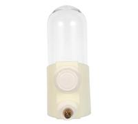 Veemoon Bird Waterer: Pet Bird Water Dispenser - Automatic Water Feeder Plastic Cage Waterer for Parrot Small Parakeet Cockatiel Budgie Lovebirds