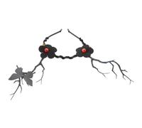 Veemoon Black Antlers Branches Headband for Fairy Floral Crown Hairband Bohemian Costume Accessory for Parties Cosplay Beach Vacation Comfortable and Design