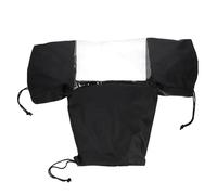 Veemoon Black Camera Rain Cover Protector Sleeve for Dslr and Lens, Made of Sturdy Polyester Fabric with Easy Control, for Photography to Protect Camera and Lens from Rain