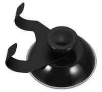 Veemoon Black Stainless Steel Suction Cup Hooks for Towels, No Damage | Modern Minimalist Design, Fast Setup on Glass or Closet Surfaces, Space Saving Support for Renters and Students