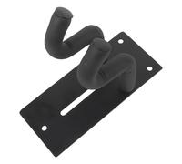 Veemoon Black Steel Guzheng Wall Hanger with Unique Groove Design and Sl inish, Minimalist Wall Mount Guzheng Stand Suitable for Home or Studio Use