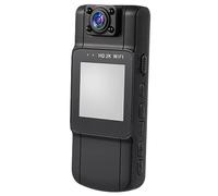 Veemoon Body Worn Camera with Rotatable Lens Multi-functional Outdoor Video Recorder Hd Screen Long Battery Life Night for Sports and Security Use