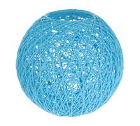 Veemoon Boho Rattan Ball Lampshade Diameter Ceiling Light Cover with Opening Creative Spherical Design for Pendant and Table Lamp Warm Soft Illumination Country Style Home and Office Decor