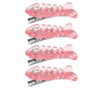 Veemoon Bone Hair Clips Versatile Accessories to Hold in Place and Metal Material 4pcs Small Alligator Hair Barrettes for Teen