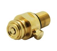 Veemoon Brass Soda Bottle Connector Adapter Joint M18x1.5 Tr21.4 Stable Performance Easy to Use Household Soda Bottle Connector