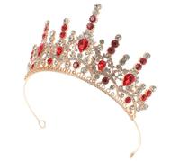 Veemoon Bridal Crown Rhinestone Bridal Tiara Wedding Tiara Sparkling Wedding Crown for Women Bride Royal Queen Headband