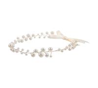 Veemoon Bridal Headpiece Hair Vine with Pearls Elegant Wedding Hair Accessory for Brides Flower Women Stunning Gold Copper Wire Design for Weddings Special Occasions