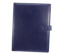 Veemoon Business Padfolio Folder PU Leather Multi Pocket Legal Portfolio Organizer with Pen Holder for Office Meetings Interviews Document Storage