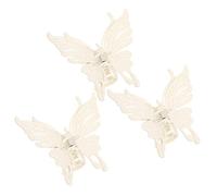 Veemoon Butterfly Back Hair Claw Clips for Thick Long Hair 3pcs Large 10cm Clips Strong Hold for Women and Girls