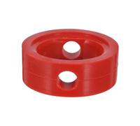 Veemoon Butterfly Valve Gasket Silicone Seal, Dn32 Replacement Butterfly Valve Seat, Orange, for Brewing and Sanitary Applications, Food Beverage