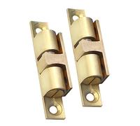 Veemoon Cabinet Door Catch Brass Ball Roller Catches Finely Polished Surface 2pcs with Adjustable Tension for Closet and Cupboard