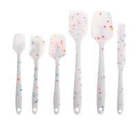 Veemoon Cake Spatula and Silicone Scraper Kitchen Tools Set for Baking and Decorating Cakes at Home