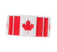 Veemoon Canada Flag Sticker Roll Square Decals for Laptops Cars Trucks Notebooks Easy to Apply and Remove Patriotic Bright Colors for Scrapbooking DIY Projects