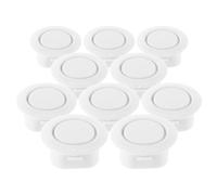 Veemoon Car Bumper Radar Hole Cap 10pcs Plastic Radar Hole Stopper for Front and Rear Bumper Enhanced Protection for Various Vehicle Models