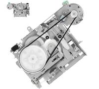 Veemoon Cassette Deck Mechanism 5 Pcs Tape Machine Core Movement Repairing Accessory Silver Abs Metal Easy to Install for DIY Projects