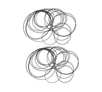 Veemoon Cassette Recorder Belt Replacement Rubber Belts for Cassette Tape Player Repair and Maintenance Stable Traction Compact Design for Audio Enthusiasts