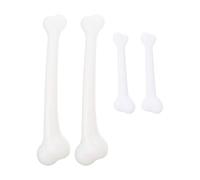 Veemoon Caveman Bone Prop Maniquin 4pcs Halloween Bones Props Simulative Human Skeleton Bones Bones Model Mannequin Jungle Costume Bones