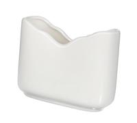 Veemoon Ceramic Napkin Holder for Kitchen and Dining Table Rustic Tissue Paper Dispenser with Wave Design Premium Ceramic Storage Stand for Home Restaurant and Hotel Use