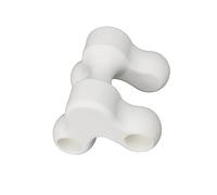 Veemoon Cervical Spine Massager Self Massager Trigger Point Therapy Tool Lightweight Polypropylene Deep Tissue Massage for Neck Back Shoulder Relief Portable White