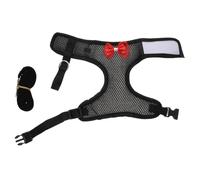 Veemoon Chicken Harness and Pulling Rope for Hens and Roosters Comfortable Outdoor Traction Strap for Safe Walking and Protection Creative Pet Vest for Easy Control and Themed Occasions