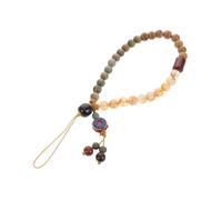 Veemoon Chinese Style Crystal Phone Wrist Lanyard Drop Short Strap Grip Mobile Phone Charm for Keys Wallet Unique Craftsmanship Traditional Aesthetic Design