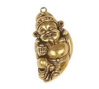 Veemoon Chinese Style Fortune Pendant Brass Jewelry Making Charm for DIY Crafts for Key Chains Backpacks and Accessories for Friends and Family Celebrations