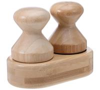 Veemoon Chopping Board Wax Applicator Set with Bamboo Dual Base, Mineral Oil and Cream Spreader for Kitchen Utensils and Cutting Board Surface Maintenance