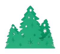 Veemoon Christmas Napkin Holder: Freestanding Stainless Steel Paper Tissue Stand with Tree Design for Dining Table Kitchen Bathroom and Outdoor Parties Tissue Organizer Dispenser for Home or Hotel Use