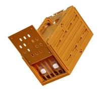 Veemoon Clean The Shower Cage Plastic Bird Cage Small Birds Nest House and Transport