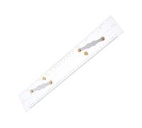 Veemoon Clear Acrylic Navigation Parallel Ruler Durable Chart Measuring Tool for Ship Captains and Ocean Research with Design