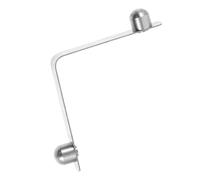 Veemoon Clip Crutch Shrapnel Spring for Walking Stick Durable Compressed Snap Clip for Cane Height Accessory for All Ages