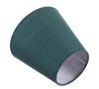 Veemoon Cloth Lamp Shade for Table Lamp with E14 Screw Base, 3cm Inner Diameter, Green Fabric Lampshade to Build Warm Atmosphere, Easy to Use for Bedroom and Room Decor