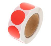 Veemoon Colored Round Dot Convenient to Peel and Paste 1 Roll Stickers Labels Paper Material with 500 Self-Adhesive Removable Dots for Colour Coding for School Projects and Office