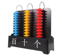 Veemoon Colorful Stem Math Abacus for Teachers Flexible Classroom Counters for Homeschool Math Supplies Plastic Teaching Tools for Early Learning and Elementary School Counting