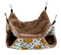 Veemoon Comfortable Hanging Hammock Bed for Small Pets Such as Parrots and Rats, Made of Soft Cloth Material, for Cage Use Providing A Warm and Cozy Nest