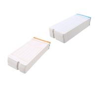 Veemoon Commuting Attendance Cards 200pcs Time Recording Cards Employee Timecards Office Accessories for Work Shift Management