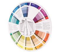 Veemoon Compact Small Color Mixing Guide Paper Board for Painters and Designers with Accurate Color Representation, for Painting, Drawing and Colouring Practice