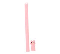 Veemoon Compatible Pencil Case - Silicone Protective Sleeve for Pencil 2nd Generation - Soft Non Slip Skin with Cute Cat Design Rabbit Pink 15x1x1cm