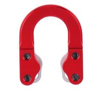 Veemoon Composite Bow Accessories Metal U Bracket Made of Sturdy Aluminum with Red Finish, Easy to Carry and Stable Longevity, for Archery Equipment and Bow Fittings Use