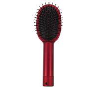 Veemoon Concealed Portable Hairbrush Container Hollow Comb Storage Box for Hidden Items Multi Functional Stash Comb Case Stylish Red for Travel and Gifting