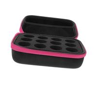 Veemoon Cosmetic Storage Bag Oxford Essential Oil Carrying Case for Travel Toiletry Bag Makeup Holds Roller Bottles and Nail Polish Bottle Storage