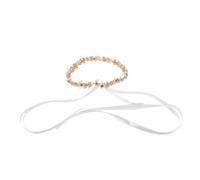 Veemoon Crystal Rhinestone Bridal Headband Handmade Wedding Hairpiece for Brides and Bridesmaids Elegant European Style Hair Accessory with Sparkling Shine