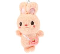 Veemoon Cute Cherry Bear Key Chain Pendant Durable Cartoon Doll Bag Accessory for and Decoration Bright Color Easy to Install for Travel and Employee Welfare