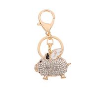 Veemoon Cute Keyring Hanging Pendant Pig Shape Keychain for Bag Keyring Decor Ornament